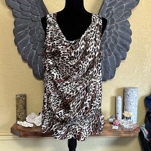 Milano Animal Print Tank Top